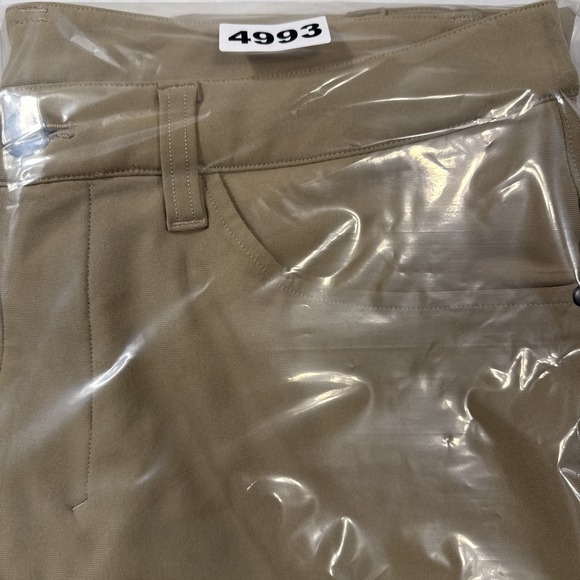 PANTS GOLF Lululemon ABC 5-Pocket Men 31 X 30 TAN Classic Fit Technical LM5426S - Picture 9 of 9